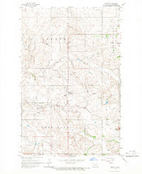 KEENE, ND HISTORICAL MAP GEOPDF 7.5X7.5