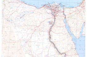 MIDDLE EAST ROAD MAP SHEET 1