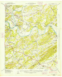 SHOOKS GAP, TN HISTORICAL MAP GEOPDF 7.5