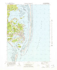 CHATHAM, MA HISTORICAL MAP GEOPDF 7.5X7.