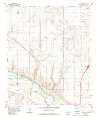 DEVOL, OK-TX HISTORICAL MAP GEOPDF 7.5X7