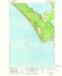 POINTE AUX CHENES, MI HISTORICAL MAP GEO