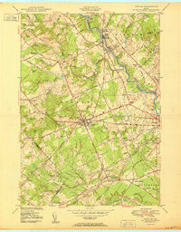 GORHAM, ME HISTORICAL MAP GEOPDF 7.5X7.5