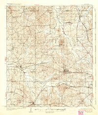 RAYMOND, MS HISTORICAL MAP GEOPDF 15X15