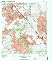 FRIENDSWOOD, TX HISTORICAL MAP GEOPDF 7.
