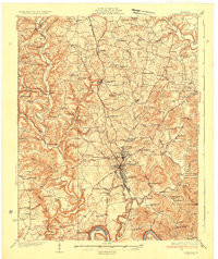 SOMERSET, KY HISTORICAL MAP GEOPDF 15X15