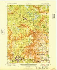 MILLSTON, WI HISTORICAL MAP GEOPDF 15X15