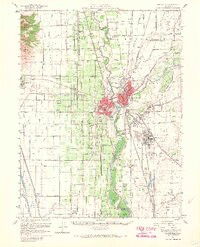 MARYSVILLE, CA HISTORICAL MAP GEOPDF 15X