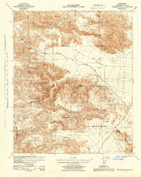 HEXIE MOUNTAINS, CA HISTORICAL MAP GEOPD