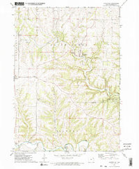 WATERVILLE, IA HISTORICAL MAP GEOPDF 7.5