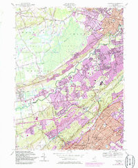 CHATHAM, NJ HISTORICAL MAP GEOPDF 7.5X7.