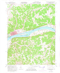 MANCHESTER ISLANDS, KY-OH HISTORICAL MAP