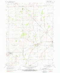 CAPRON, IL-WI HISTORICAL MAP GEOPDF 7.5X