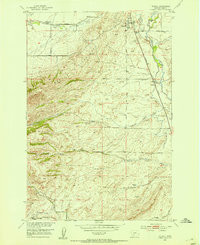 WILSALL, MT HISTORICAL MAP GEOPDF 7.5X7.
