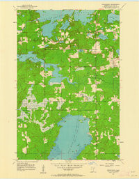 FREDENBERG, MN HISTORICAL MAP GEOPDF 7.5