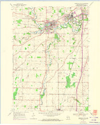 SHEBOYGAN FALLS, WI HISTORICAL MAP GEOPD