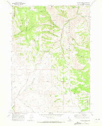 CLIFTON CREEK, ID HISTORICAL MAP GEOPDF