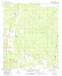 PORTERVILLE, MS-AL HISTORICAL MAP GEOPDF
