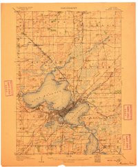 MADISON, WI HISTORICAL MAP GEOPDF 15X15