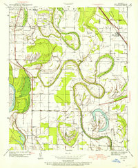 KEO, AR HISTORICAL MAP GEOPDF 7.5X7.5 GR