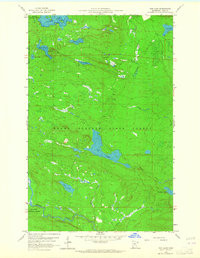 TOM LAKE, MN HISTORICAL MAP GEOPDF 7.5X7