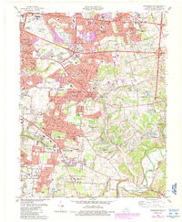 JEFFERSONTOWN, KY HISTORICAL MAP GEOPDF
