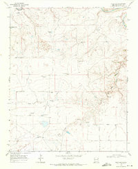 BLUE HOLE, NM HISTORICAL MAP GEOPDF 7.5X