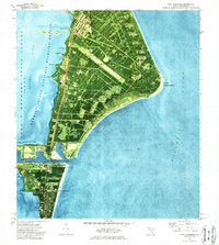 CAPE CANAVERAL, FL HISTORICAL MAP GEOPDF