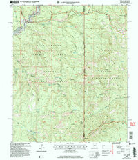 BLUE, AZ-NM HISTORICAL MAP GEOPDF 7.5X7.