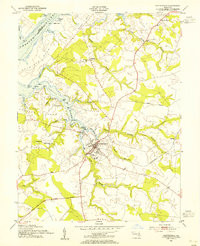 CENTREVILLE, MD HISTORICAL MAP GEOPDF 7.