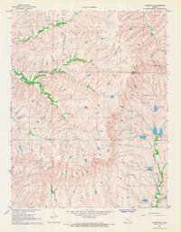 TETERVILLE, KS HISTORICAL MAP GEOPDF 7.5