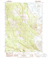 HAMAKER MOUNTAIN, OR-CA HISTORICAL MAP G