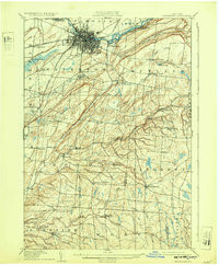 WATERTOWN, NY HISTORICAL MAP GEOPDF 15X1