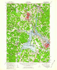 DOVER, NH-ME HISTORICAL MAP GEOPDF 15X15