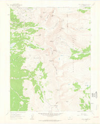 MOUNT SHERMAN, CO HISTORICAL MAP GEOPDF