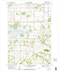 BANCROFT, WI HISTORICAL MAP GEOPDF 7.5X7