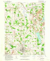 COLUMBIANA, OH HISTORICAL MAP GEOPDF 7.5