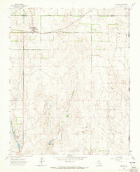 ALLISON, TX-OK HISTORICAL MAP GEOPDF 7.5