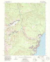 TAHOE CITY, CA HISTORICAL MAP GEOPDF 7.5