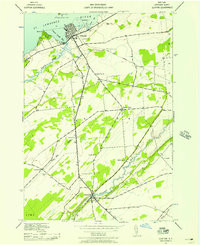 CLAYTON, NY HISTORICAL MAP GEOPDF 7.5X7.