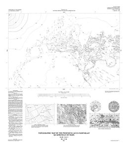 TOPOGRAPHIC PHOENICIS LACUS NE QUAD MARS