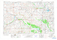 WOODWARD, OK-KS HISTORICAL MAP GEOPDF 1X