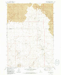 WAGON BUTTE, ID HISTORICAL MAP GEOPDF 7.