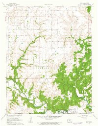 ELGIN, KS HISTORICAL MAP GEOPDF 7.5X7.5