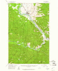PLAINS, MT HISTORICAL MAP GEOPDF 15X15 G