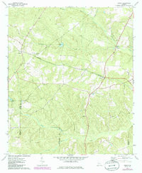 RUPERT, GA HISTORICAL MAP GEOPDF 7.5X7.5
