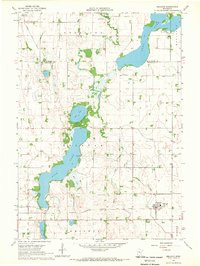 DELAVAN, MN HISTORICAL MAP GEOPDF 7.5X7.