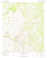 BOOGER CANYON, AZ HISTORICAL MAP GEOPDF