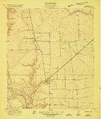 CROSBY, TX HISTORICAL MAP GEOPDF 7.5X7.5