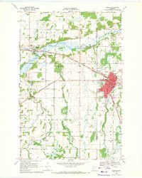 WADENA, MN HISTORICAL MAP GEOPDF 7.5X7.5